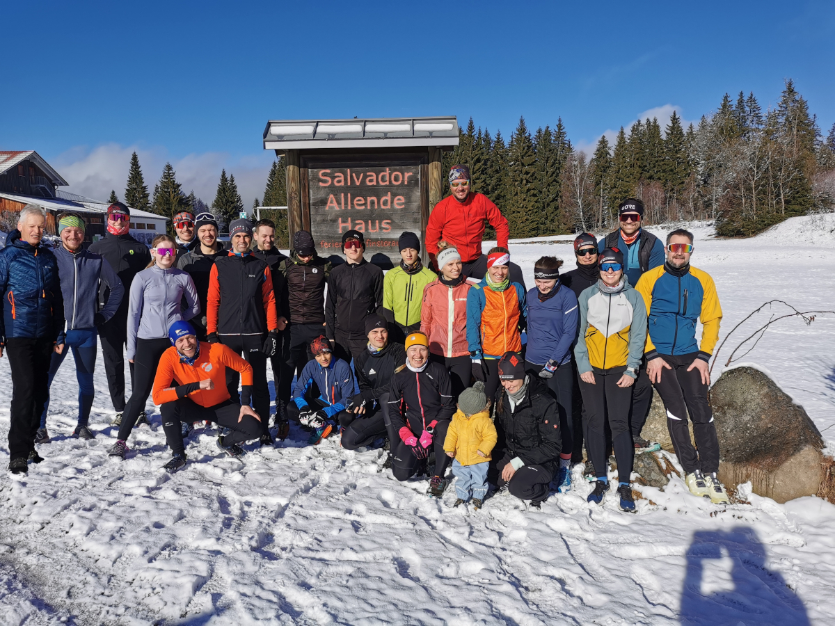 Bild: Teilnehmer des Skicamps